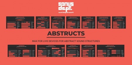 Sonus Dept. Abstructs Max for Live